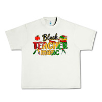 Pistachio black teacher magic juneteenth Urban Heavy Tee - MaliasSmallBusiness