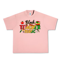 Salmon black teacher magic juneteenth Urban Heavy Tee - MaliasSmallBusiness