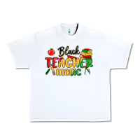 White black teacher magic juneteenth Urban Heavy Tee - MaliasSmallBusiness