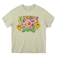 Mossy hippie soul Heavy Core Tee - JahusDesignShop