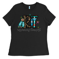 Black rt respiraory therapist Ladies Tee - CowhideDigitalArt