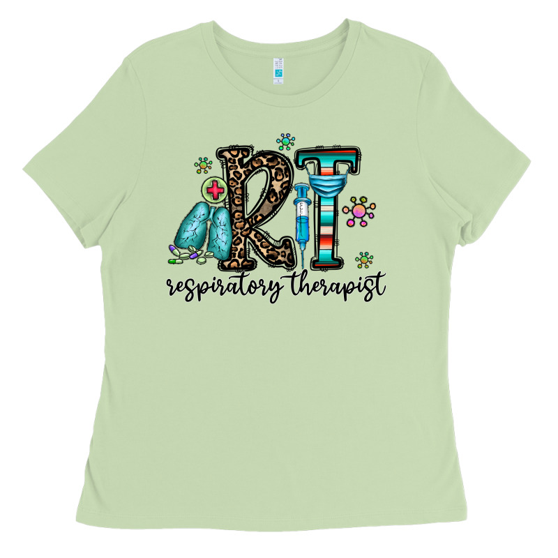 Rt Respiraory Therapist Ladies Tee by CowhideDigitalArt | Teevron
