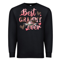 Black best grammy ever mother's day Premium Sweatshirt - CowGirlArtShop