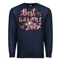 Navy best grammy ever mother's day Premium Sweatshirt - CowGirlArtShop