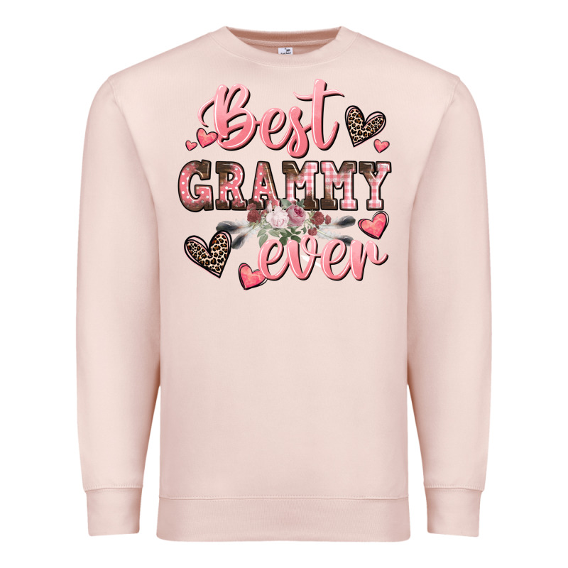 Best Grammy Ever Mother's Day Premium Sweatshirt by CowGirlArtShop | Teevron