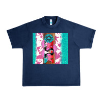 Navy v.d xoxo gemstone Urban Heavy Tee - AdoDesignShop