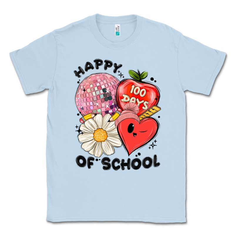Happy 100 Days Of School Classic Tee by MaliasSmallBusiness | Teevron