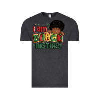 Vintage Black i am black history black boy Vintage Tee - MaliasSmallBusiness