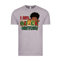 Vintage Zinc i am black history black boy Vintage Tee - MaliasSmallBusiness