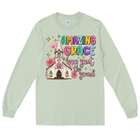 Matcha amazing grace how sweet the sound Long Sleeve Tee - MaliasSmallBusiness