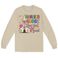 Mushroom amazing grace how sweet the sound Long Sleeve Tee - MaliasSmallBusiness