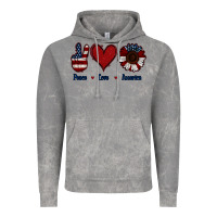Cloud Rock Peace Love America Vintage Hoodie - Jasminsmagicworld
