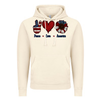 Vintage Artic Peace Love America Vintage Hoodie - Jasminsmagicworld