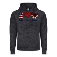 Vintage Black Peace Love America Vintage Hoodie - Jasminsmagicworld