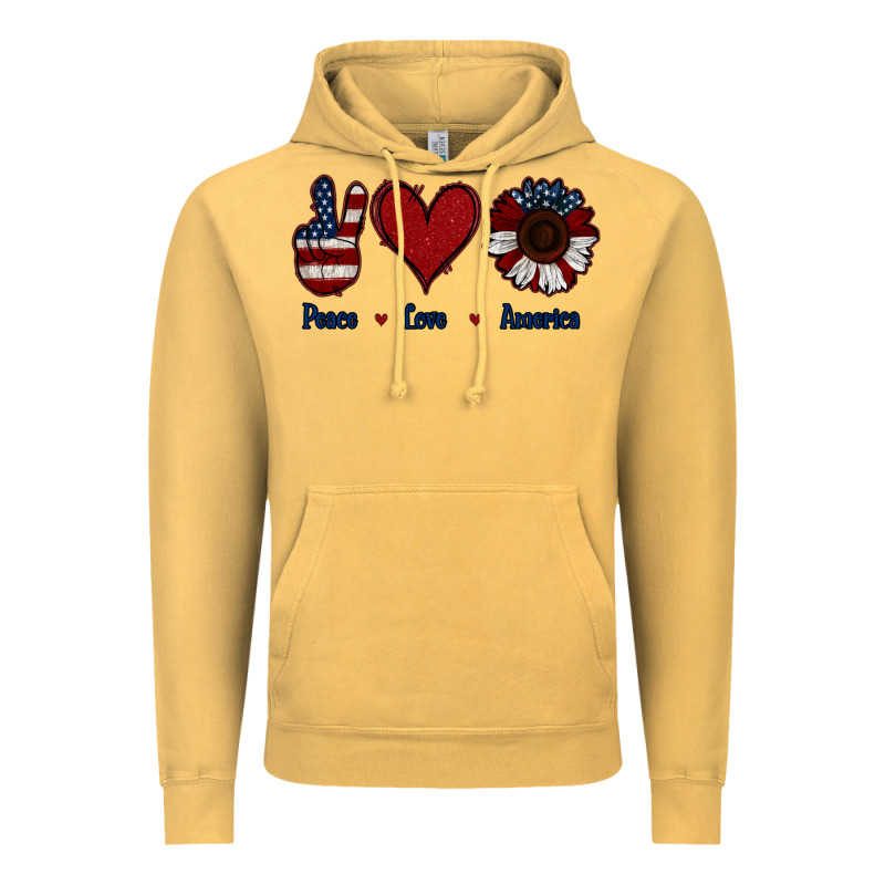Peace Love America Vintage Hoodie by Jasminsmagicworld | Teevron