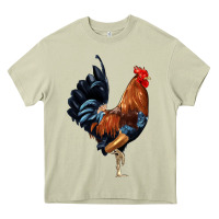 Mossy cockerel Heavy Core Tee - JahusDesignShop