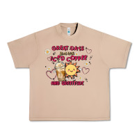 Burro great days start with iced coffee and gratitude Urban Heavy Tee - MaliasSmallBusiness