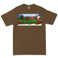Cacao merry christmas with santa claus license plate Premium Tee - BundleAndBundleShop