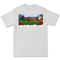 Dove Grey merry christmas with santa claus license plate Premium Tee - BundleAndBundleShop