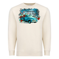 Sandshell its the wonderful time of the year truck Premium Sweatshirt - CowGirlArtShop