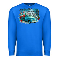 True Royal its the wonderful time of the year truck Premium Sweatshirt - CowGirlArtShop