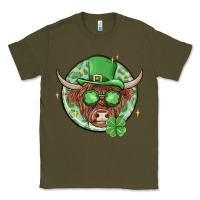 Army Green st. patrick's day heifer Classic Tee - MaliasSmallBusiness