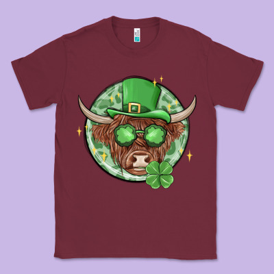 St. Patrick's Day Heifer Classic Tee Designed By Maliassmallbusiness