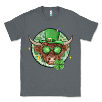 Charcoal Heather st. patrick's day heifer Classic Tee - MaliasSmallBusiness