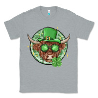 Heather Grey st. patrick's day heifer Classic Tee - MaliasSmallBusiness