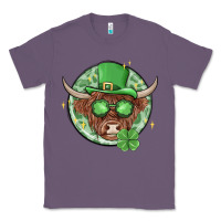 Lavender st. patrick's day heifer Classic Tee - MaliasSmallBusiness
