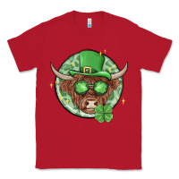 Red st. patrick's day heifer Classic Tee - MaliasSmallBusiness