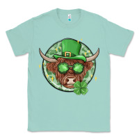 Seafoam st. patrick's day heifer Classic Tee - MaliasSmallBusiness