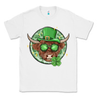 White st. patrick's day heifer Classic Tee - MaliasSmallBusiness