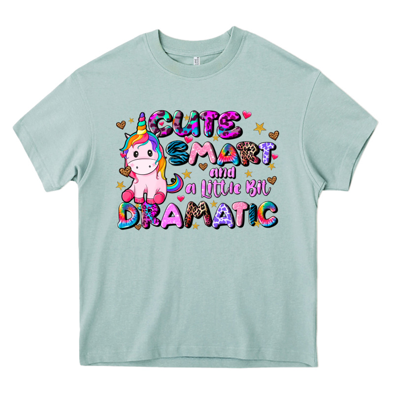 Cute Smart And A Little Bit Dramatic Heavy Core Tee by JahusDesignShop | Teevron