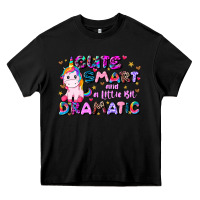 Black cute smart and a little bit dramatic Heavy Core Tee - JahusDesignShop