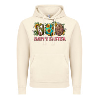 Vintage Artic Happy Easter With Western Eggs And Sunflowers Vintage Hoodie - RanaPortraitStore