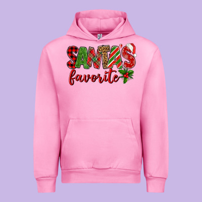 Santa's Favorite Urban Hoodie Designed By Bundleandbundleshop