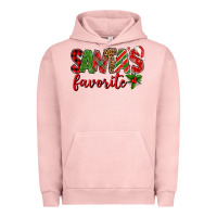 Pigment Salmon Santa's Favorite Urban Hoodie - BundleAndBundleShop