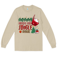 Mushroom mommy needs her jingle juice Long Sleeve Tee - MaliasSmallBusiness
