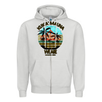 Dove Grey Ku Kia i Mauna Zipper Hoodie - Bettercallsaul