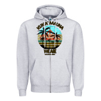 Heather Grey Ku Kia i Mauna Zipper Hoodie - Bettercallsaul