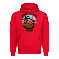 Red Ku Kia i Mauna Zipper Hoodie - Bettercallsaul