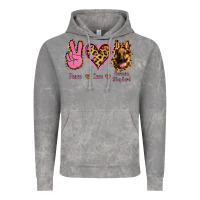 Cloud Rock Peace Love German Shepherd Vintage Hoodie - Jasminsmagicworld