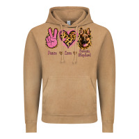 Vintage Camel Peace Love German Shepherd Vintage Hoodie - Jasminsmagicworld