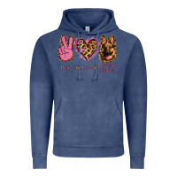 Vintage Denim Peace Love German Shepherd Vintage Hoodie - Jasminsmagicworld