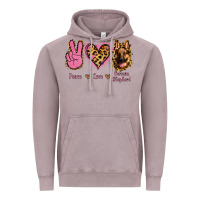 Vintage Zinc Peace Love German Shepherd Vintage Hoodie - Jasminsmagicworld