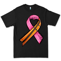 Black breast cancer sport ribbons Premium Tee - AdoDesignShop