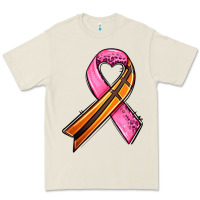 Bone breast cancer sport ribbons Premium Tee - AdoDesignShop