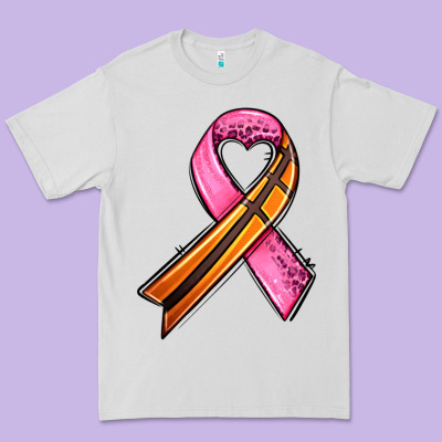 Breast Cancer Sport Ribbons Premium Tee Designed By Adodesignshop
