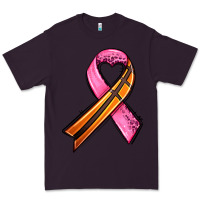 Plum breast cancer sport ribbons Premium Tee - AdoDesignShop